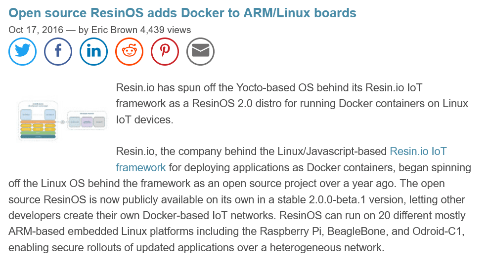 Docker on arm